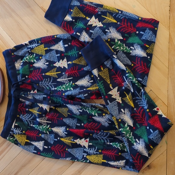 Hanna Andersson NWOT Christmas pajamas long john 100% cotton small - Picture 3 of 4